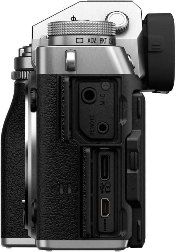 Fujifilm X-T5 Mirrorless Digital Camera Body - Silver - Image 6